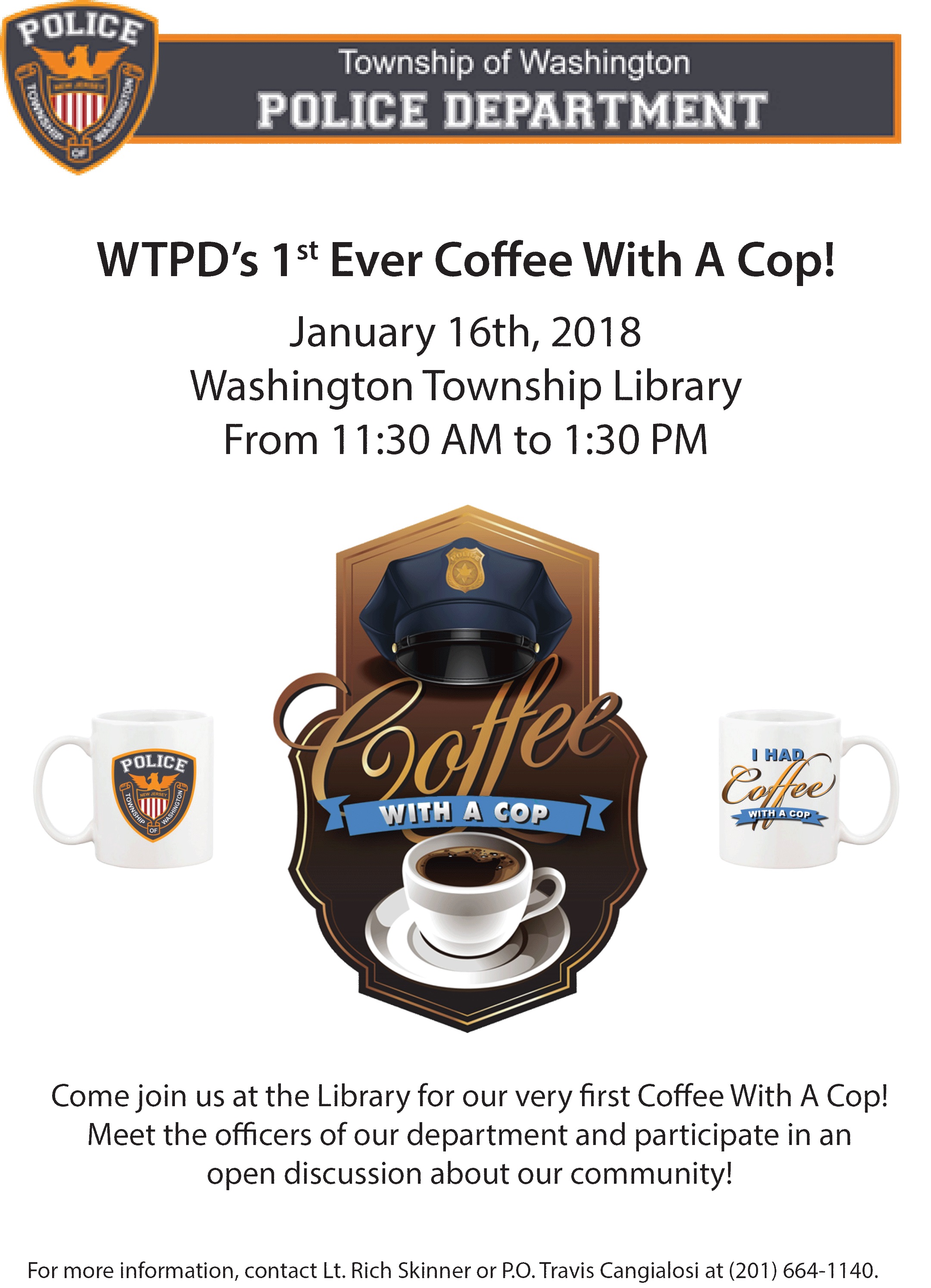 Coffee with a Cop